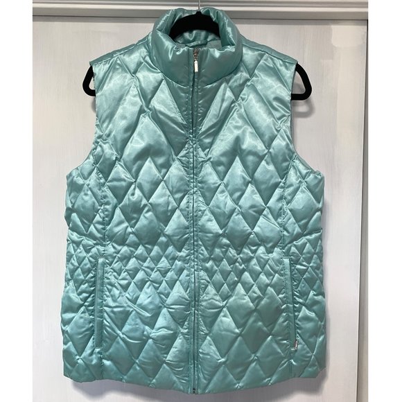 Lands' End Jackets & Blazers - Lands' End Down Diamond Quilted Puffer Vest